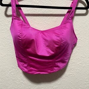 Victoria's Secret Fuchsia Corset Bra Top